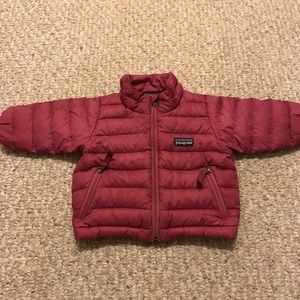 Patagonia kids down jacket.